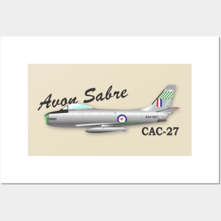 CAC-27 Avon Sabre Posters and Art